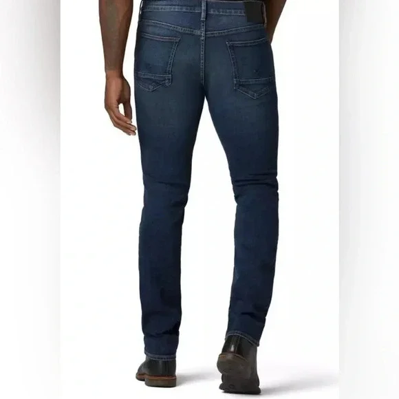 NWT Hudson Blake Slim Straight Republic Blue Jeans (36) $195 retail - Picture 4 of 11